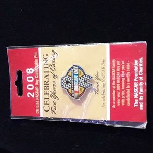 2008 5th Anniversary Nascar Day Pin